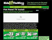Tablet Screenshot of hideallthewires.com